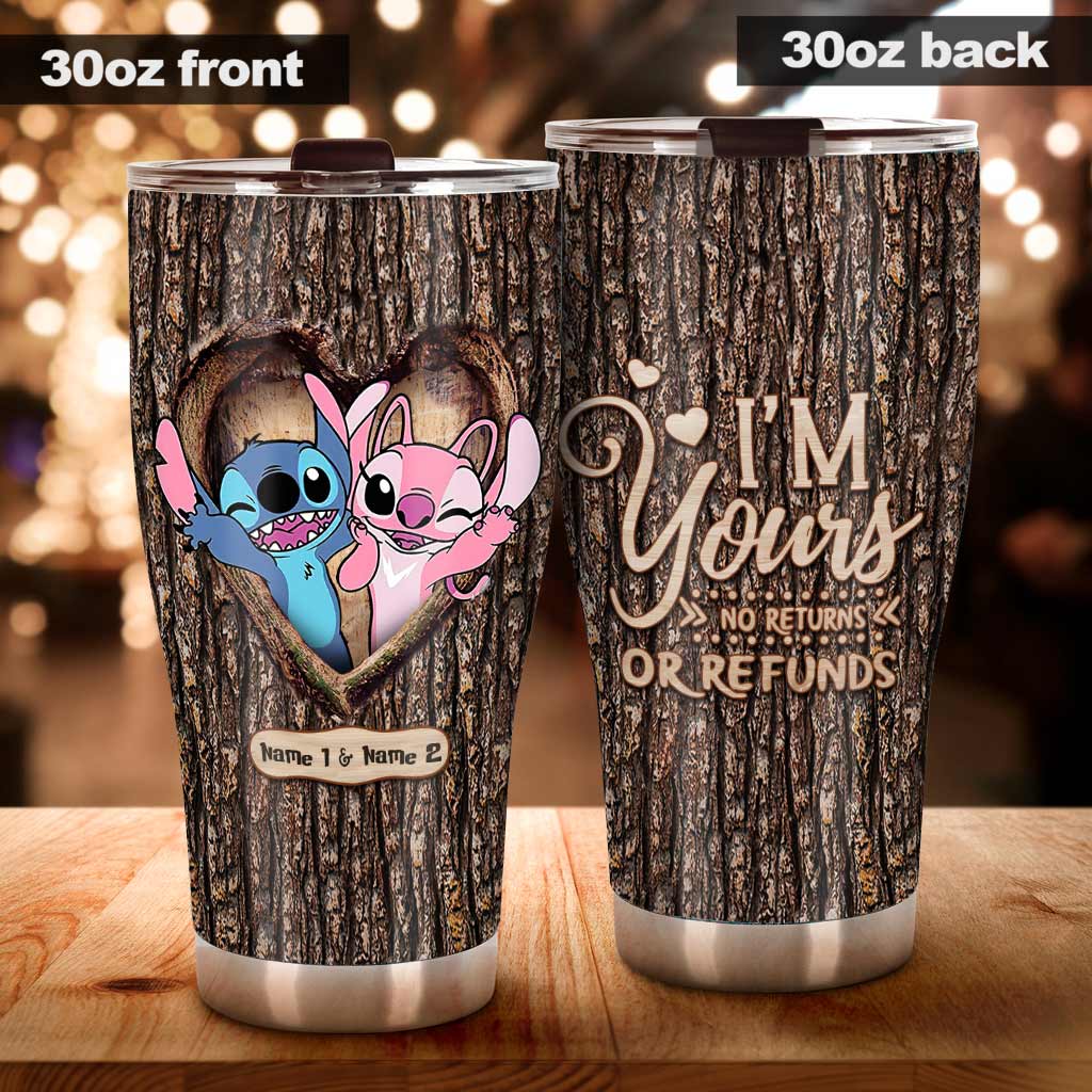 Personalized Ohana Tumbler Custom Name Gift for Couple Tumbler GradoCreations