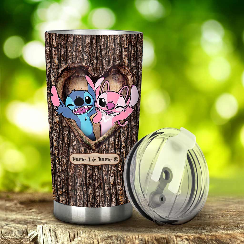 Personalized Ohana Tumbler Custom Name Gift for Couple Tumbler GradoCreations