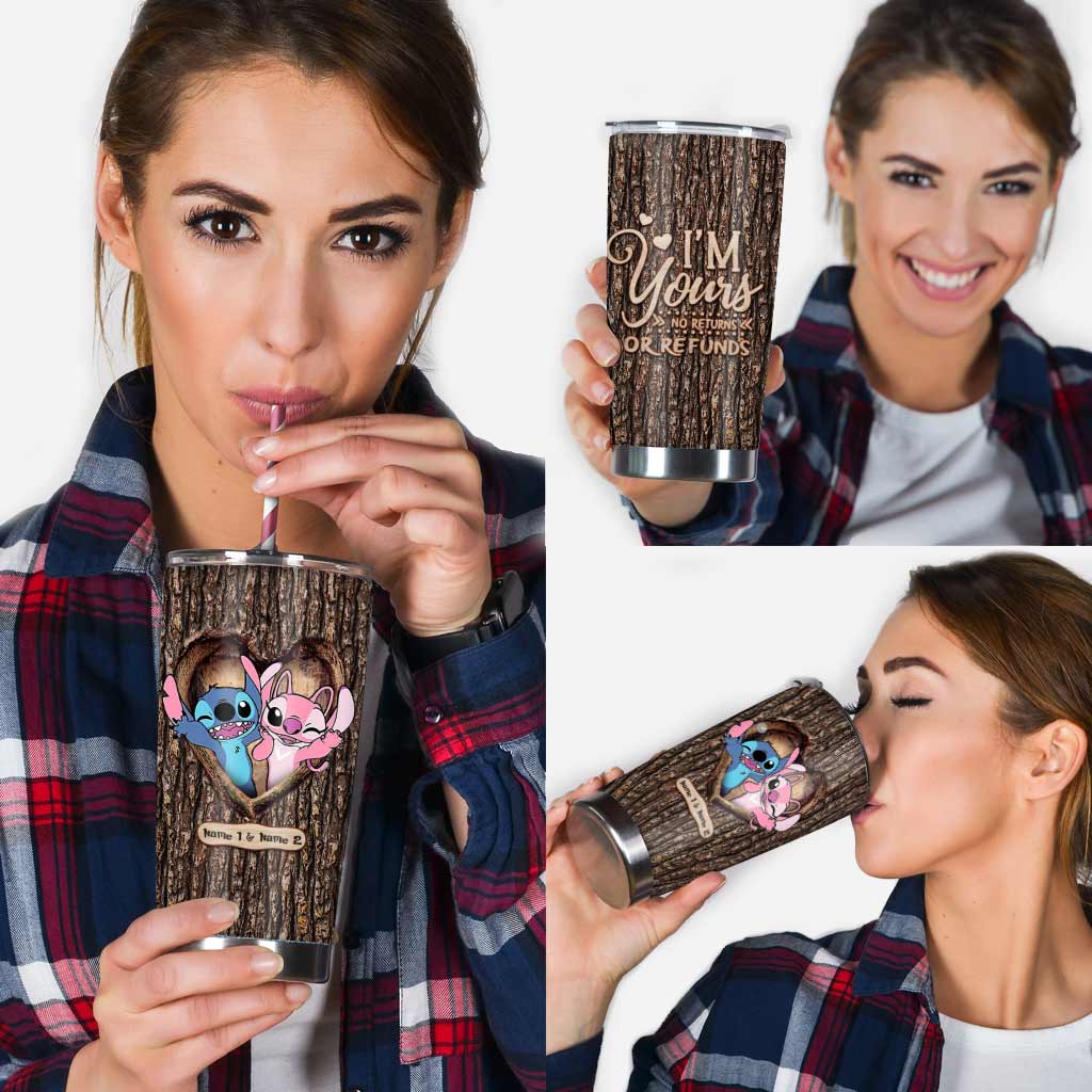 Personalized Ohana Tumbler Custom Name Gift for Couple Tumbler GradoCreations