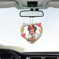 Personalized Best Grandma Ever Car Ornament Custom Name Gift Car Ornament GradoCreations
