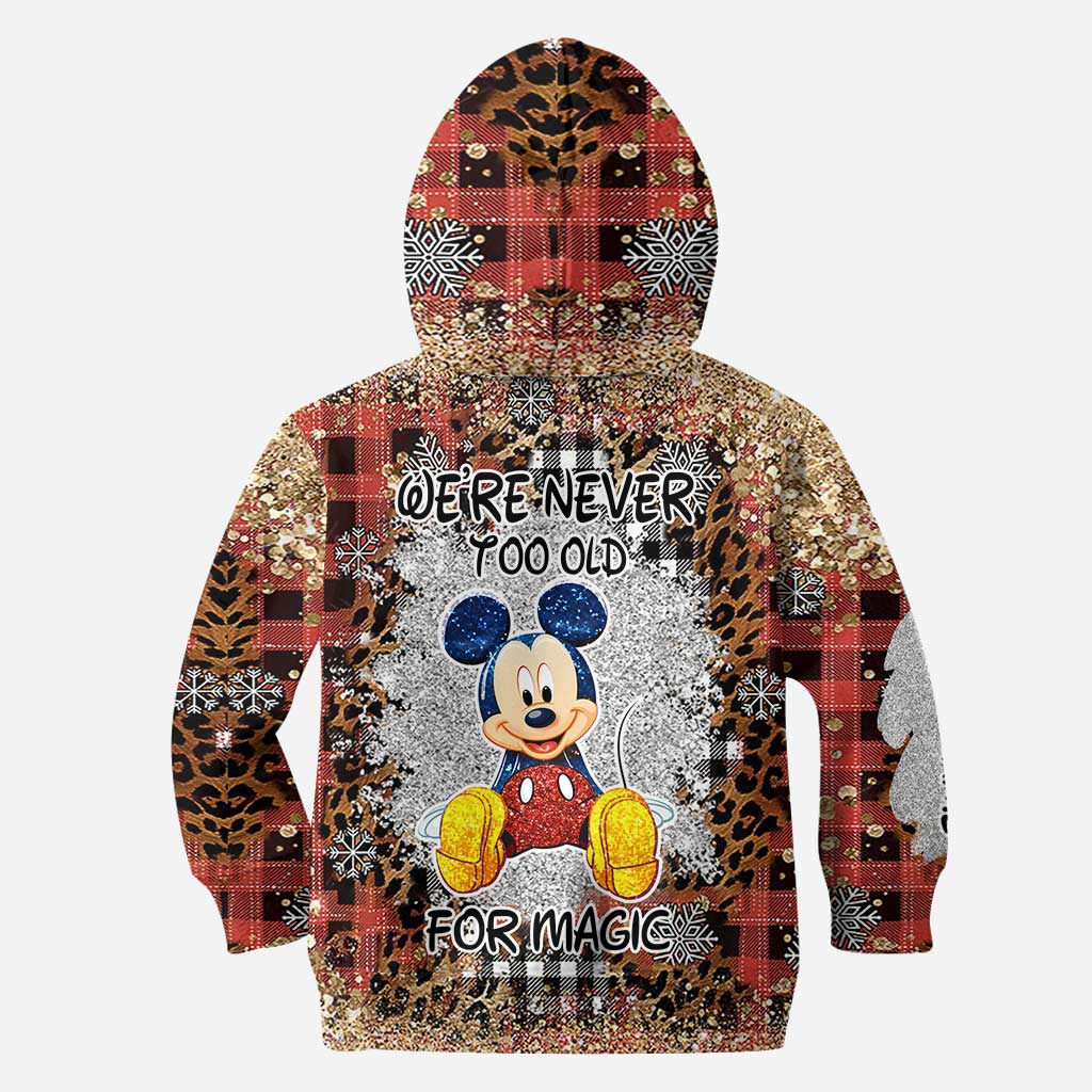 Personalized Christmas Mouse Hoodie and Leggings Set for Adults Hoodie & Leggings GradoCreations