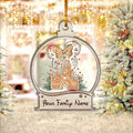 Personalized Christmas Mouse Layers Mix Ornament Gift for Family Layers Mix Ornament GradoCreations