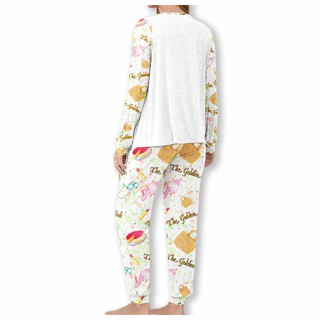 Personalized Christmas Pajamas Set with Custom Name Gift for Her Pajamas Set GradoCreations