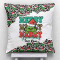 Personalized Grinch Christmas Throw Pillow Custom Name Gift Throw Pillow GradoCreations