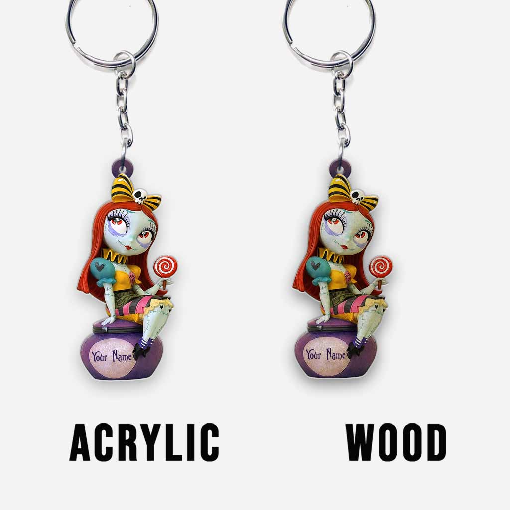 Personalized Nightmare Keychain Custom Name Gift for Her Keychain GradoCreations