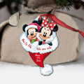 Personalized Christmas Mouse Ornament Custom Name Gift Ornament GradoCreations