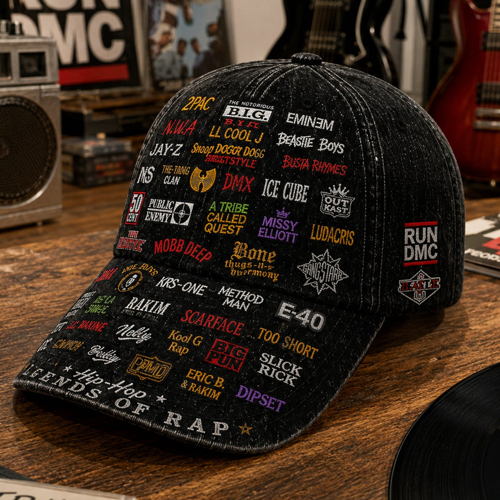 Personalized Legends Edition Classic Cap for Rap Lovers GradoCreations