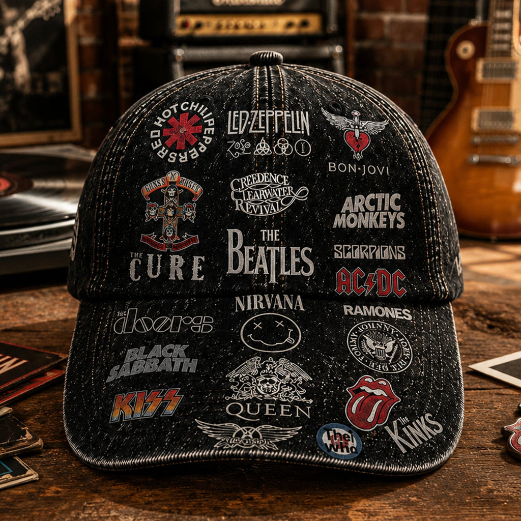 Personalized Classic Rock Cap with Legends Edition Design Classic Cap GradoCreations