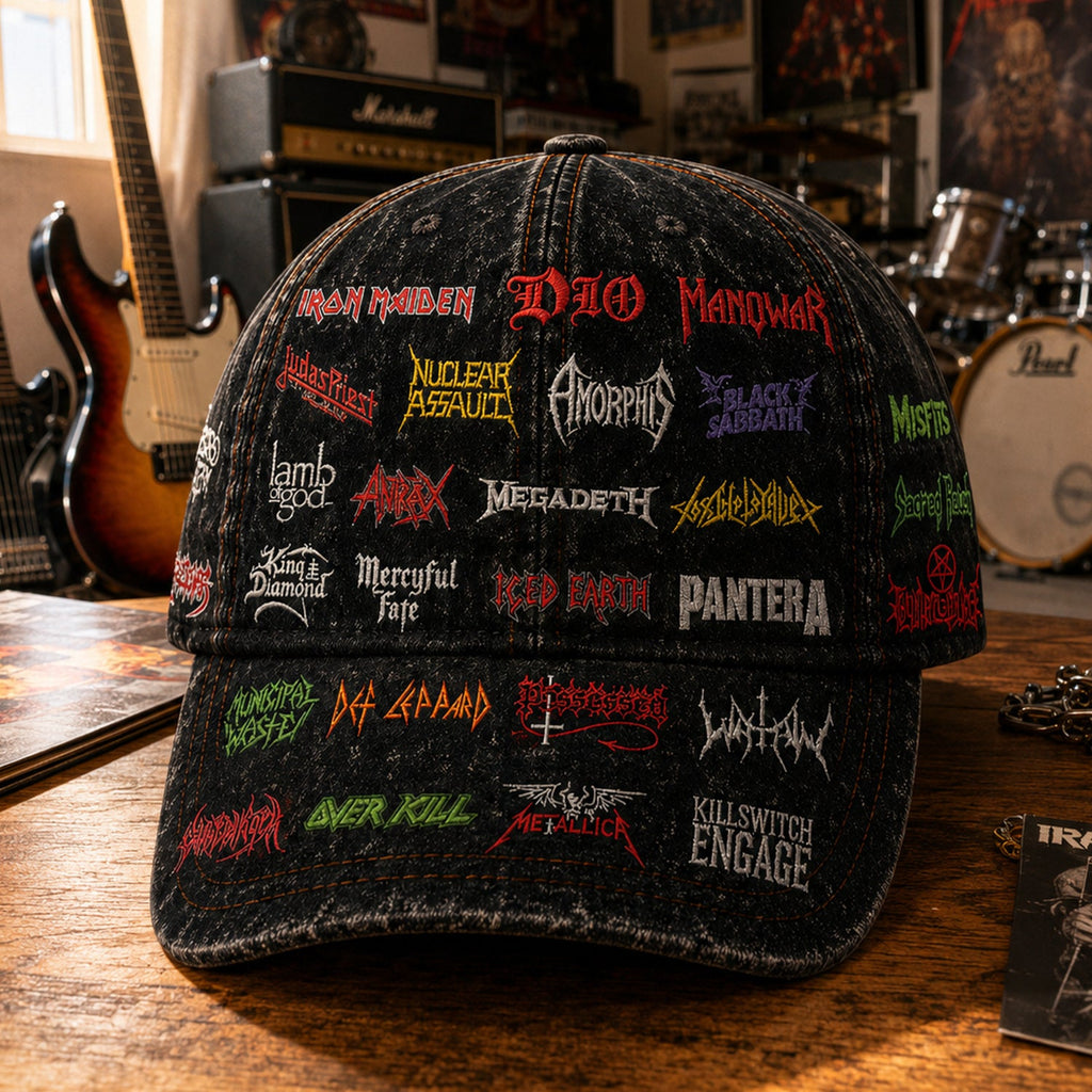 Custom Legends Edition Classic Cap for Rock Music Lovers GradoCreations
