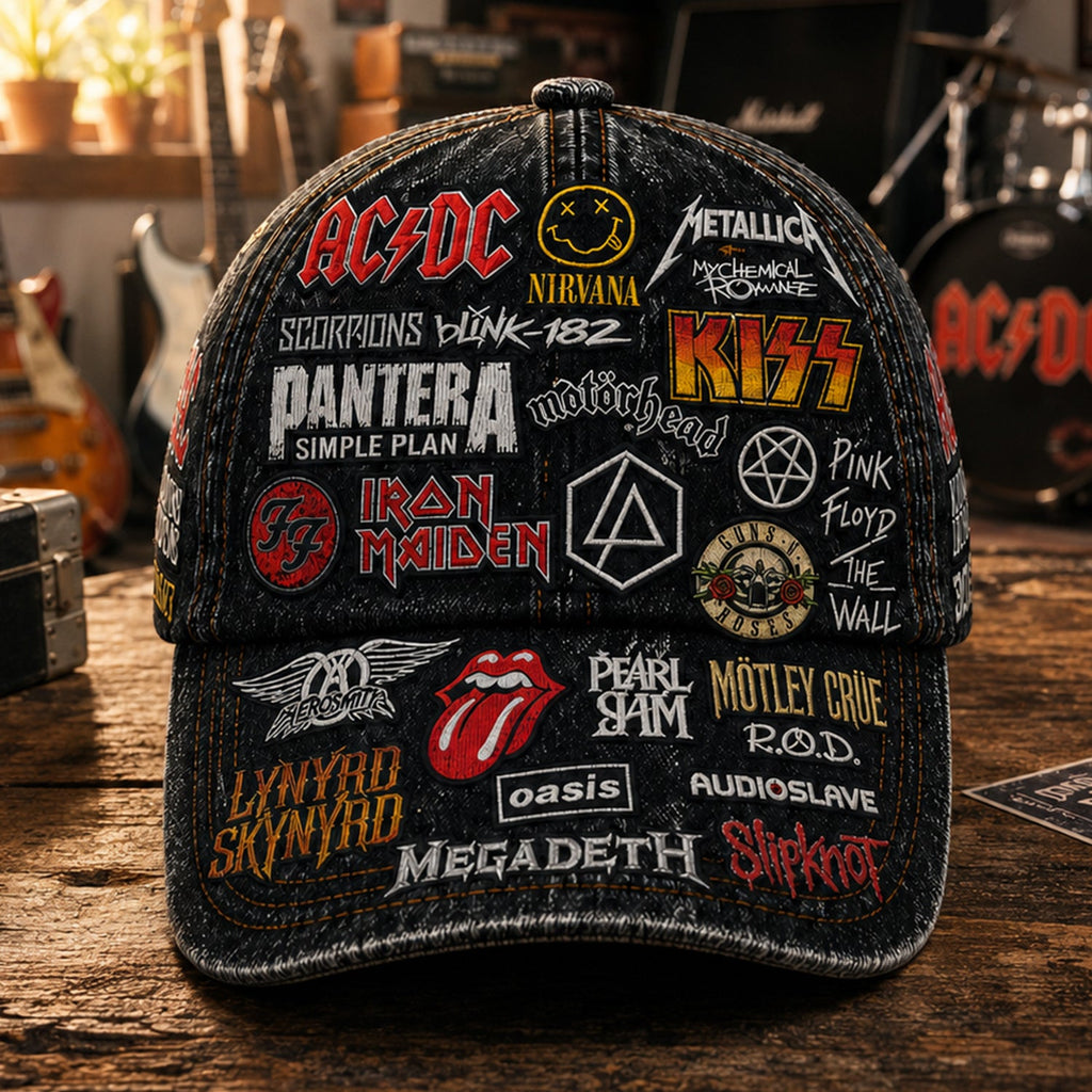 Personalized Classic Rock Cap for Music Lovers | Legends Edition Classic Cap GradoCreations