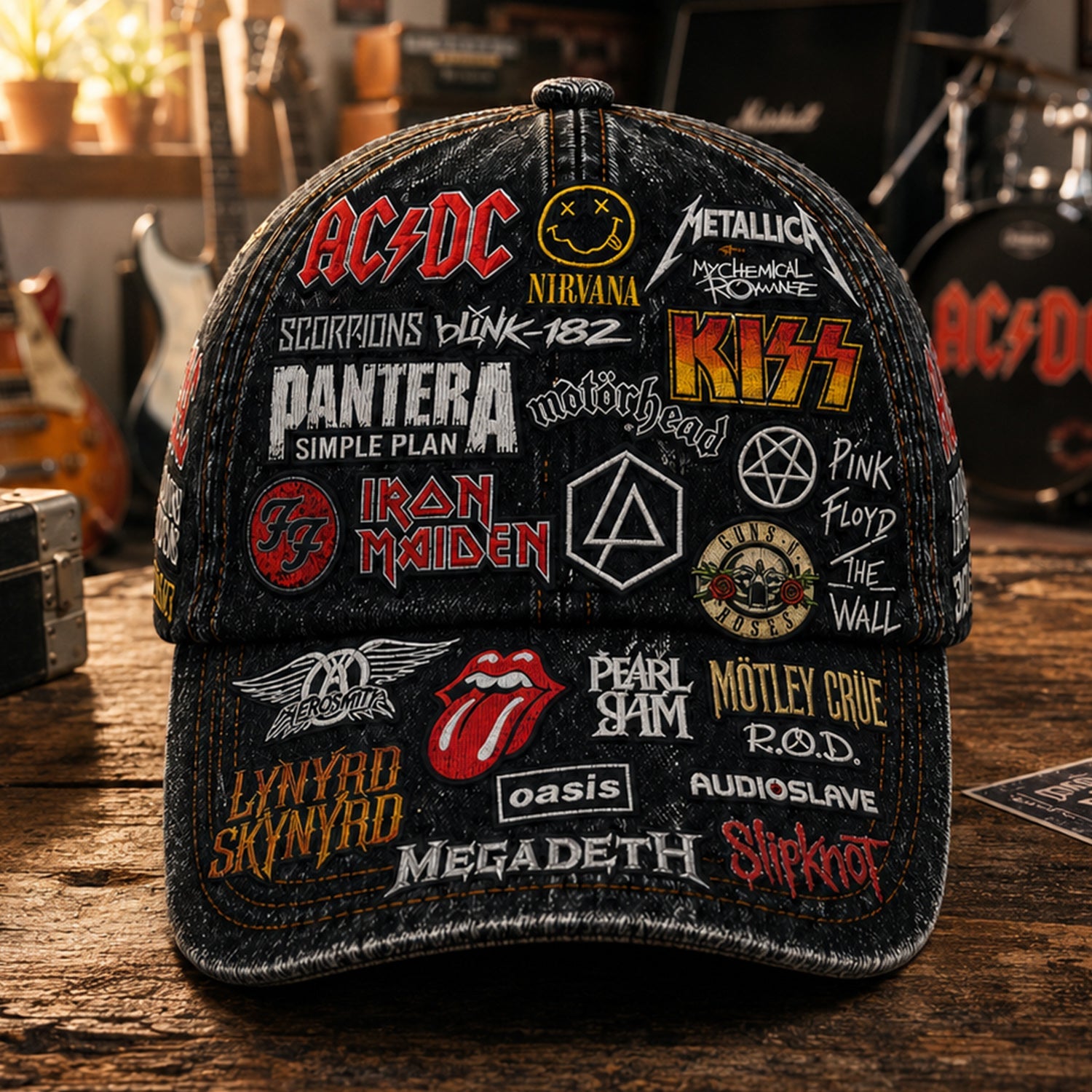 Personalized Classic Rock Cap for Music Lovers | Legends Edition Classic Cap GradoCreations