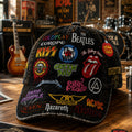 Personalized Classic Cap with Rock Legends Design | Gift for Music Lovers GradoCreations