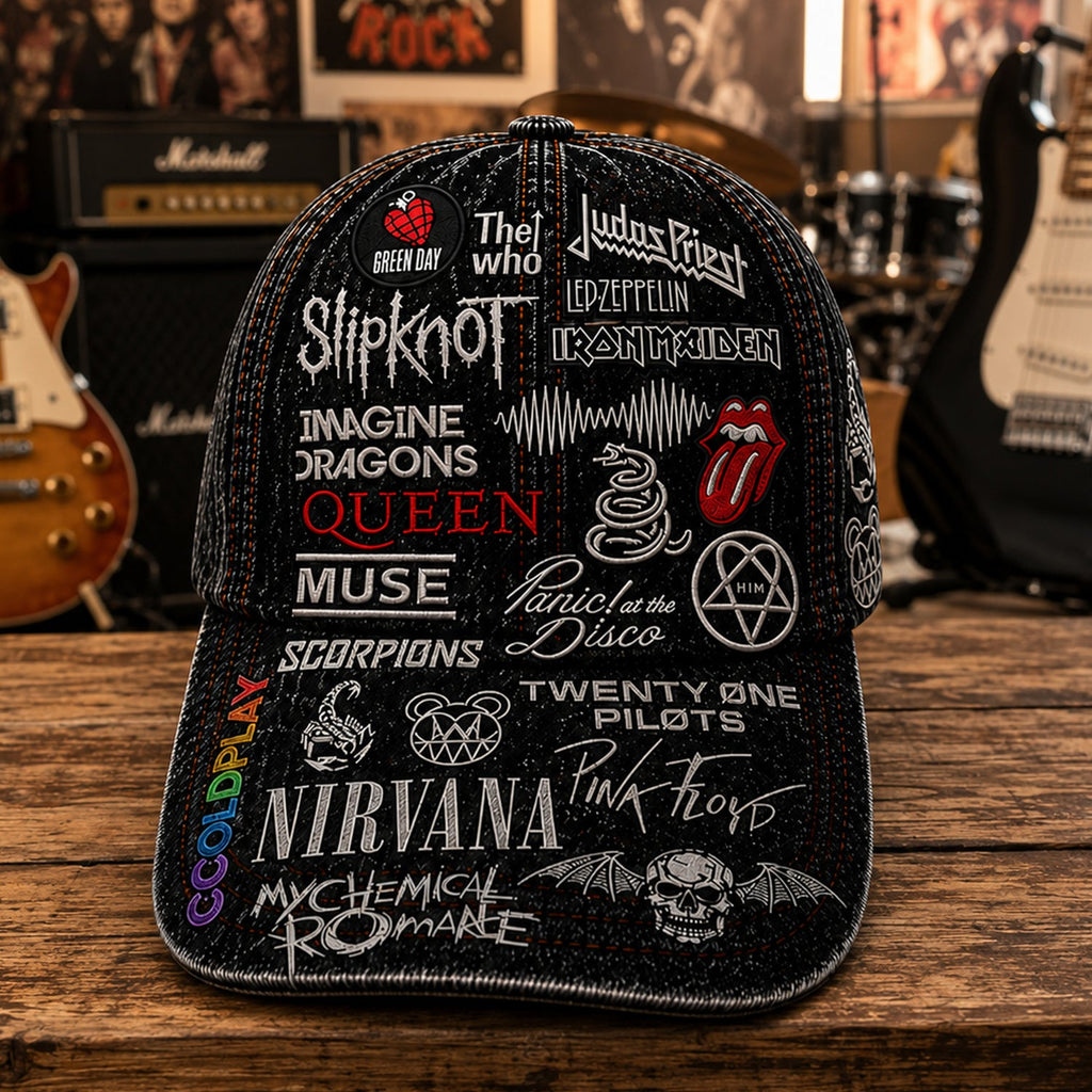 Personalized Rock Legends Edition Classic Cap Unique Music Gift Classic Cap GradoCreations