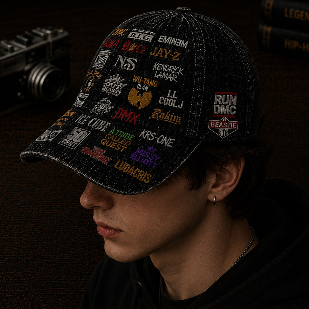 Personalized Classic Rap Legends Cap Custom Name Gift GradoCreations