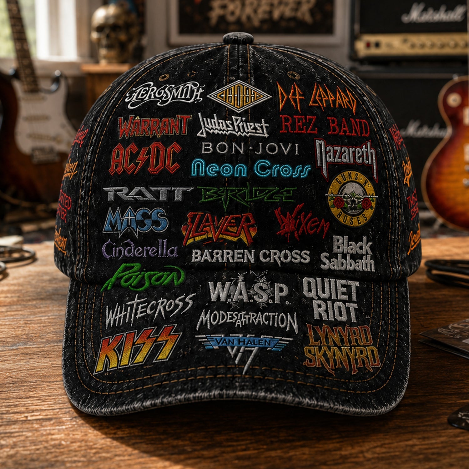 Personalized Classic Cap Legends Edition for Rock Lovers Classic Cap GradoCreations