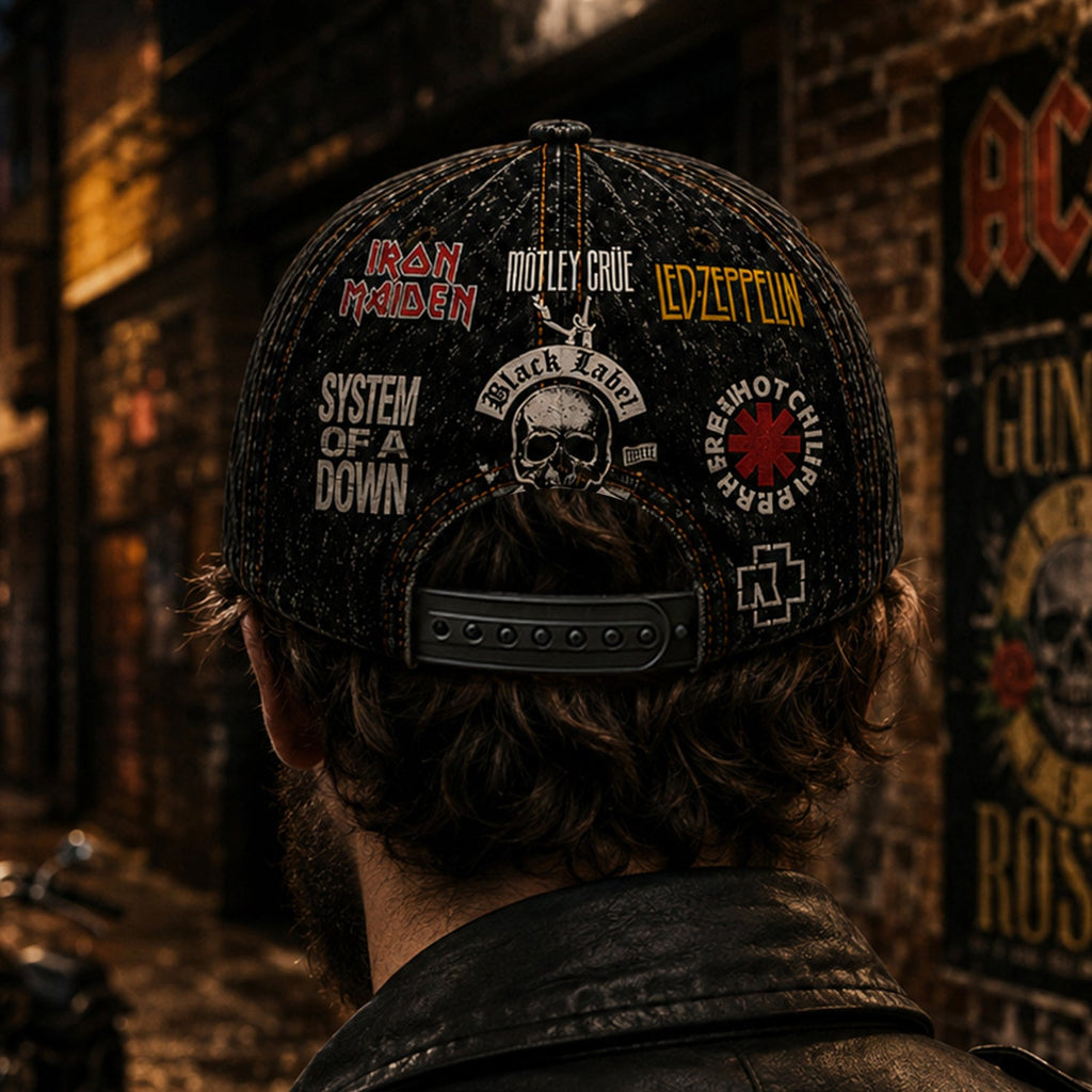 Personalized Rock Legends Classic Cap Custom Name Gift GradoCreations