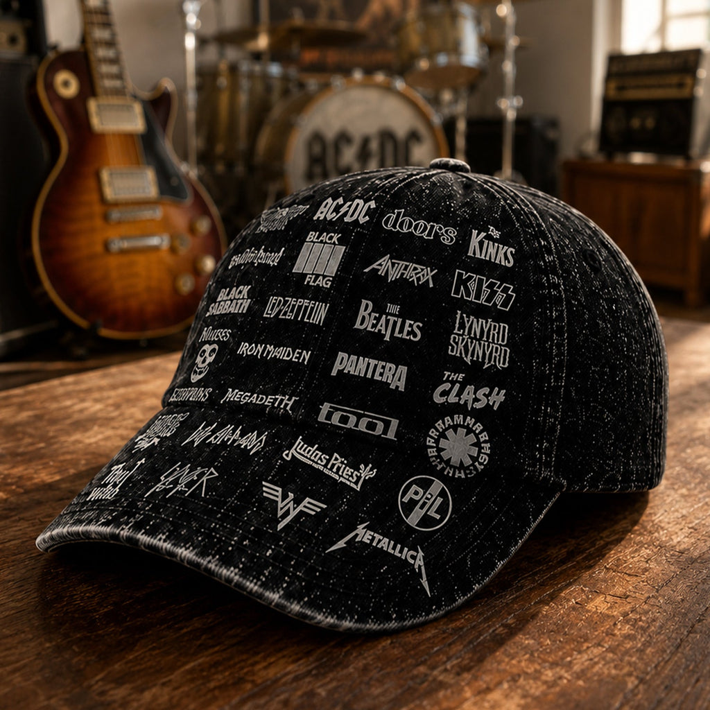 Personalized Classic Cap Legends Edition for Rock Music Lovers GradoCreations
