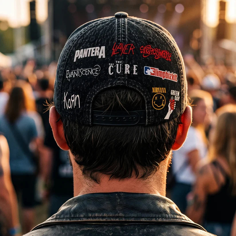 Personalized Classic Cap with Rock Legends Design Gift for Music Lovers Classic Cap GradoCreations