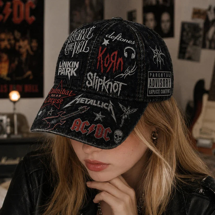 Personalized Classic Cap Rock Legends Edition Gift for Music Lovers Classic Cap GradoCreations