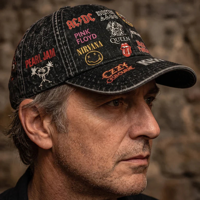 Custom Classic Rock Cap with Legends Edition Design for Music Lovers Classic Cap GradoCreations
