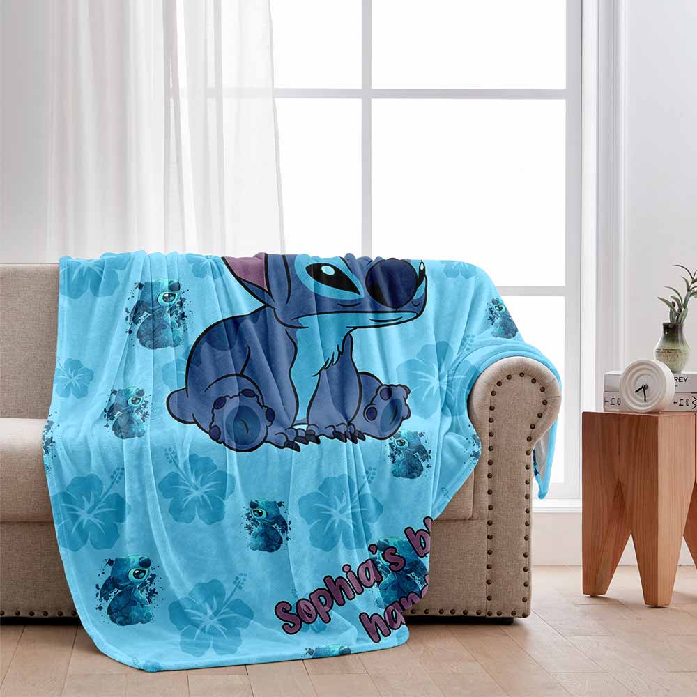 Personalized Ohana Blanket Custom Name Gift for Kids Blanket GradoCreations