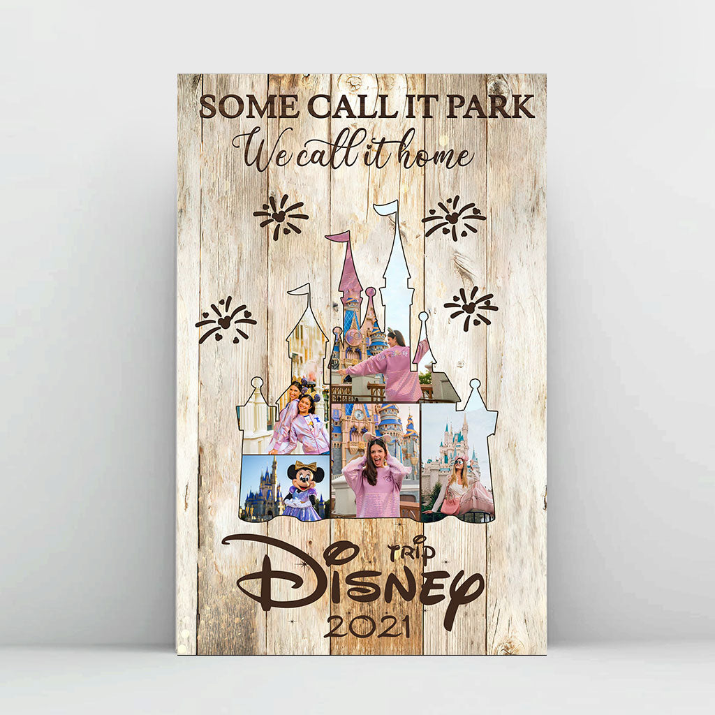 Personalized We Call It Home Mouse Poster Custom Decor Gift Canvas and Poster GradoCreations