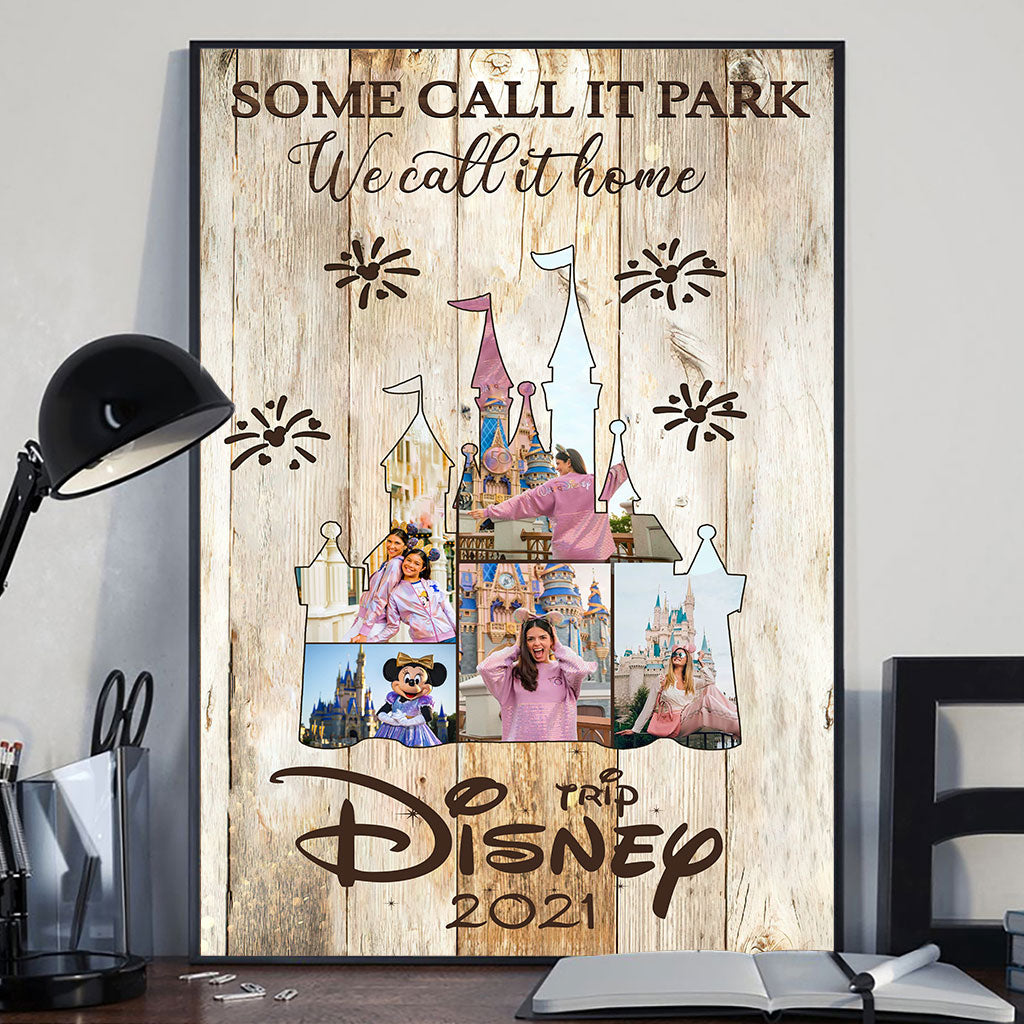 Personalized We Call It Home Mouse Poster Custom Decor Gift Canvas and Poster GradoCreations
