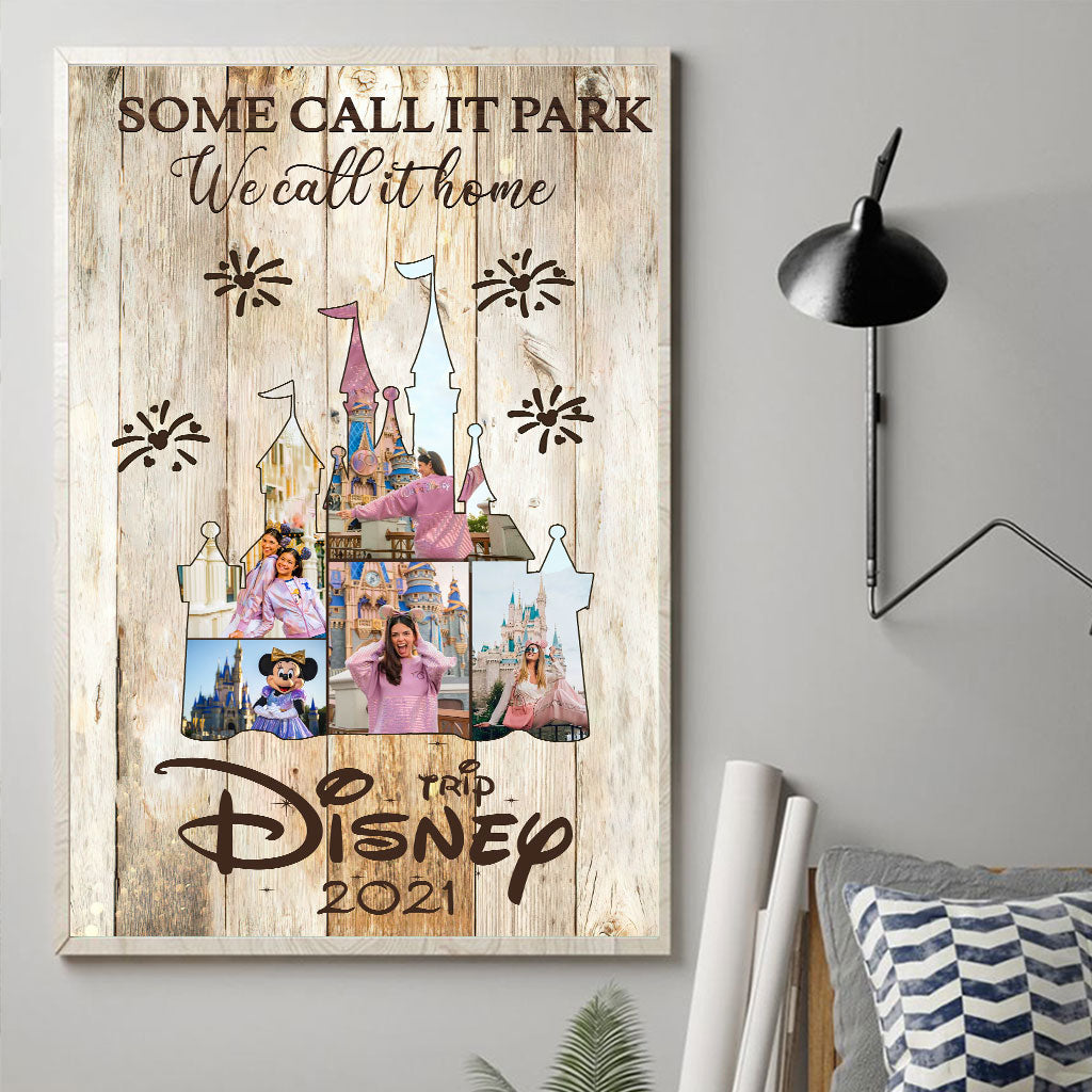 Personalized We Call It Home Mouse Poster Custom Decor Gift Canvas and Poster GradoCreations