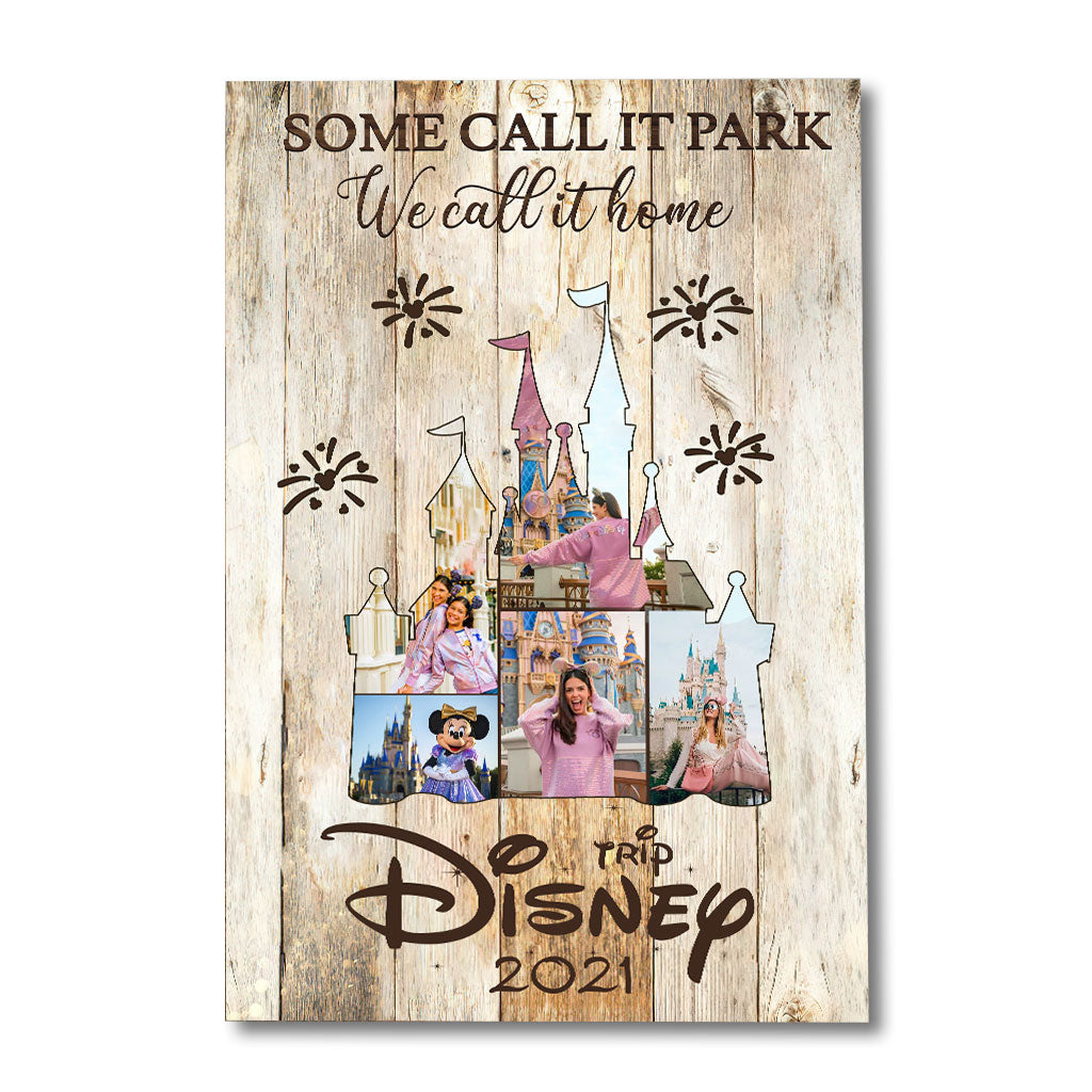 Personalized We Call It Home Mouse Poster Custom Decor Gift Canvas and Poster GradoCreations