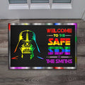Personalized LGBT Support Doormat Custom Family Name Gift Doormat GradoCreations