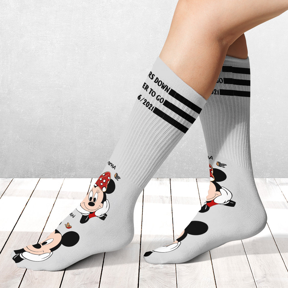 Custom Personalized Mouse Socks Gift for Couples | Forever To Go Socks GradoCreations