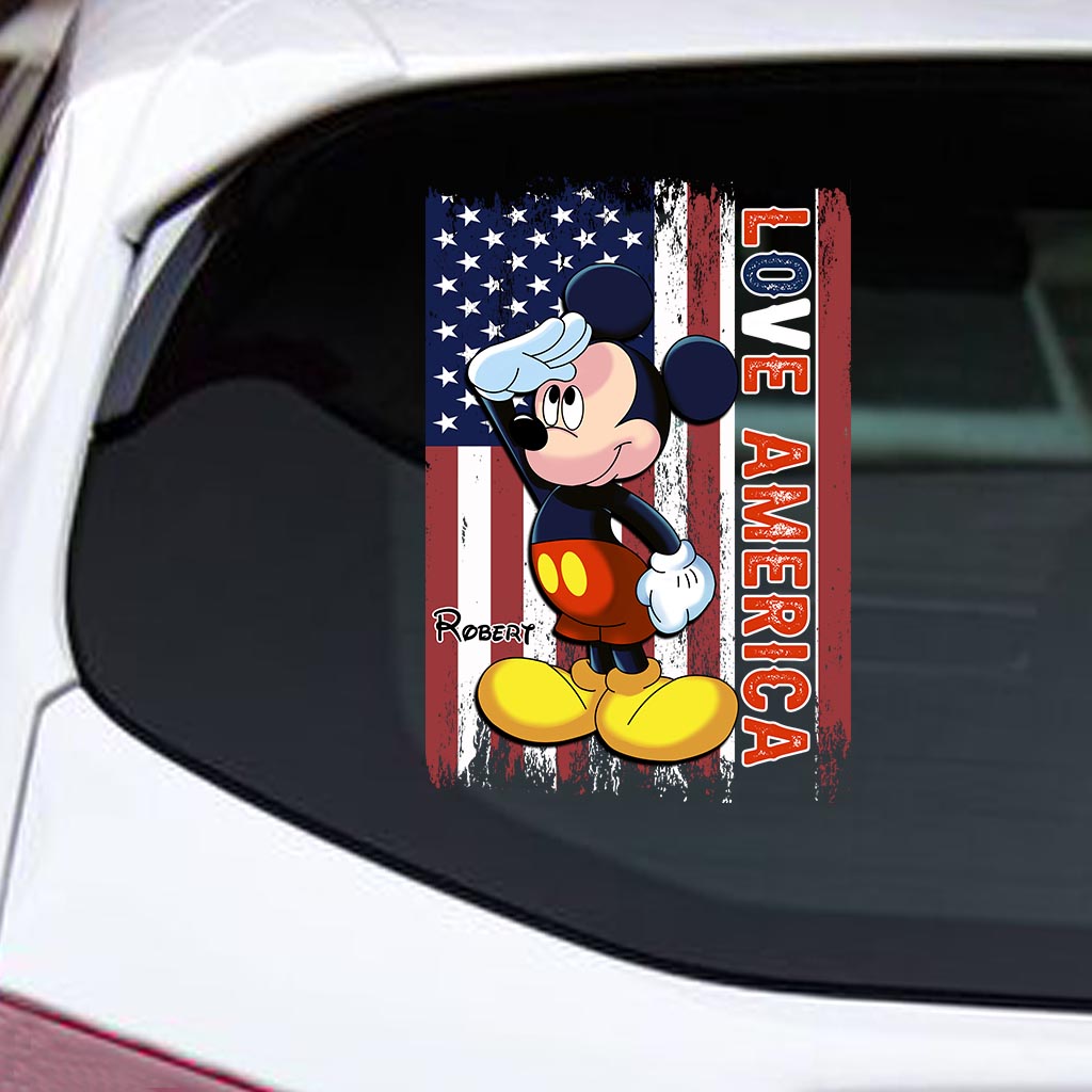 Personalized Mickey Mouse Decal Custom Name for Car & Home Decal Full GradoCreations
