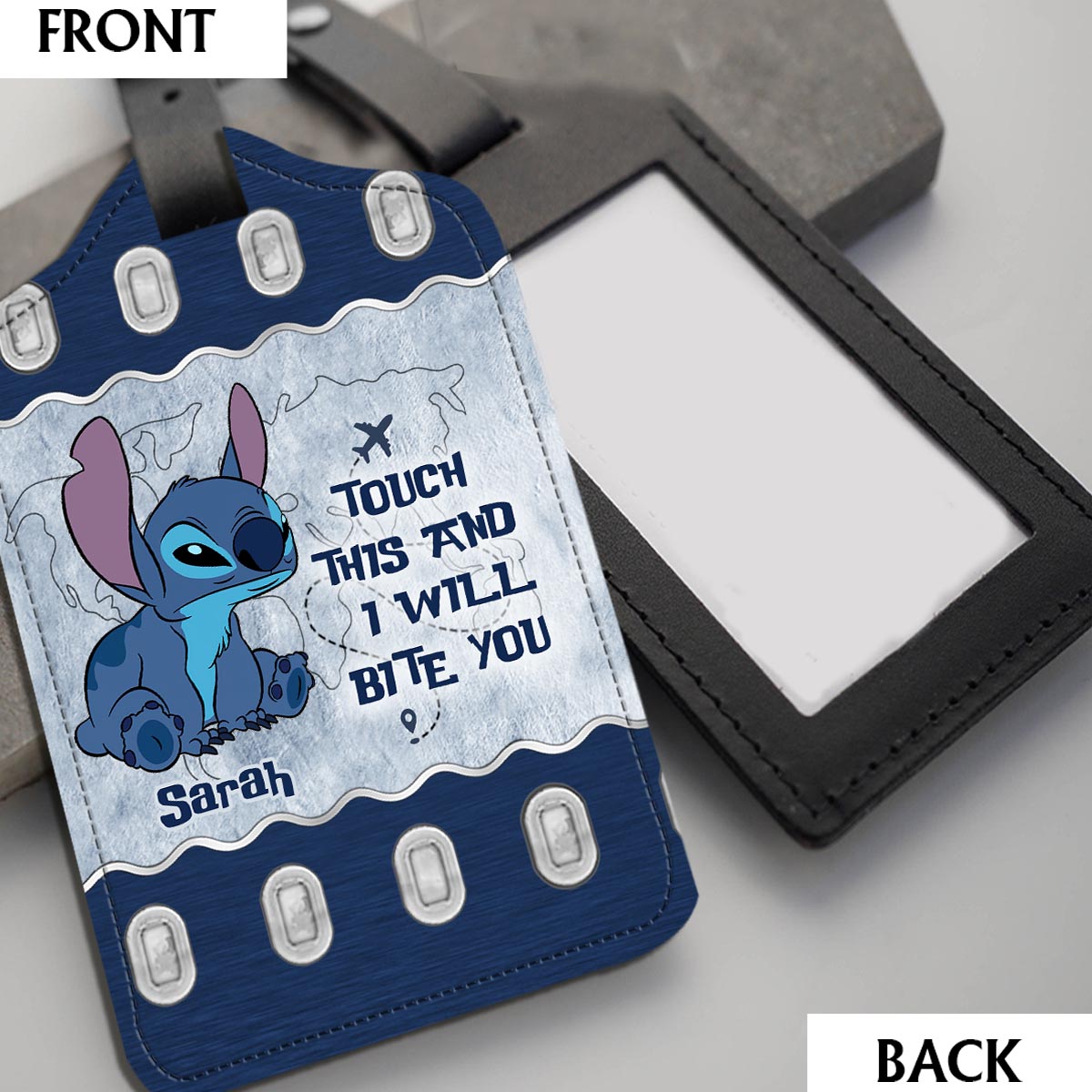 Personalized Leather Luggage Tag & Passport Holder Travel Set Gift Leather Luggage Tag & Passport Holder GradoCreations