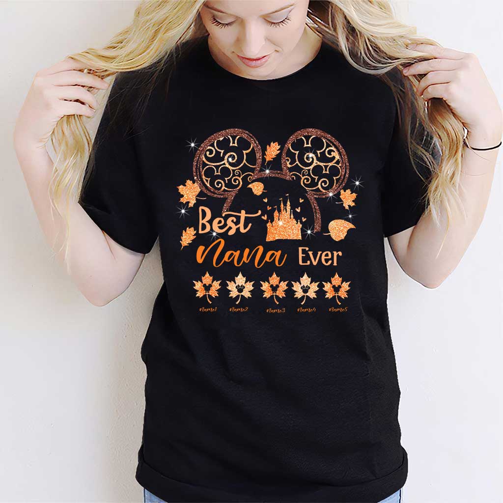 Personalized Best Nana Ever T-shirt & Hoodie Gift for Grandma T-shirt & Hoodie GradoCreations