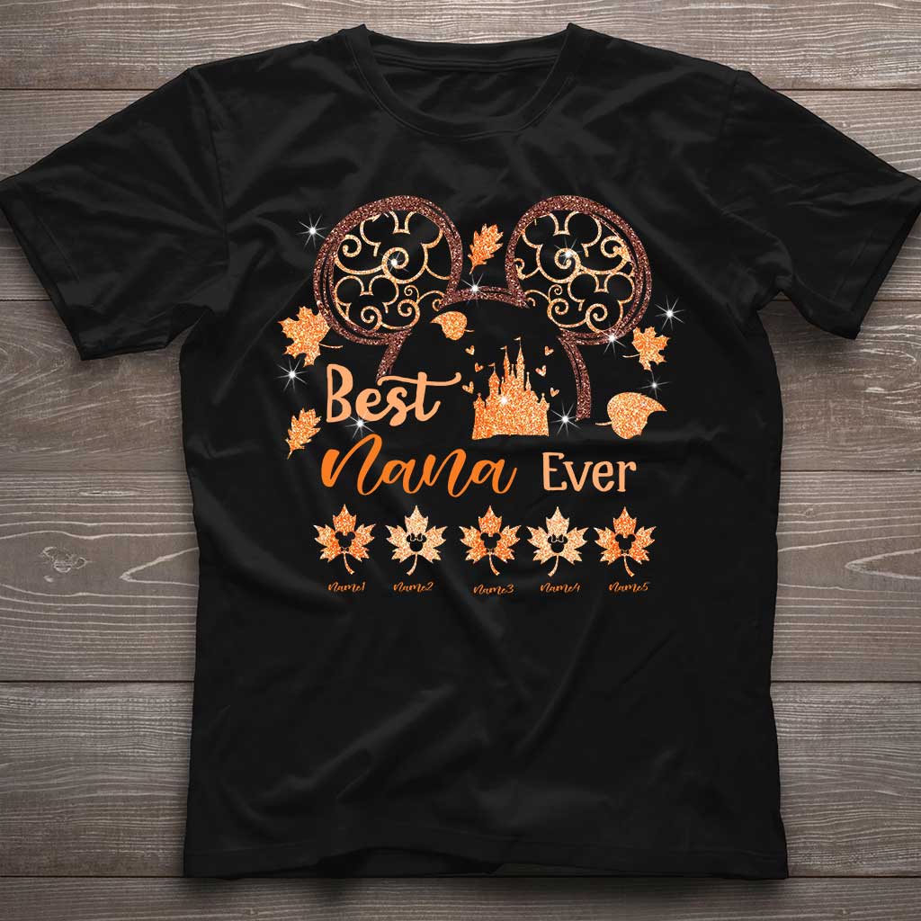 Personalized Best Nana Ever T-shirt & Hoodie Gift for Grandma T-shirt & Hoodie GradoCreations