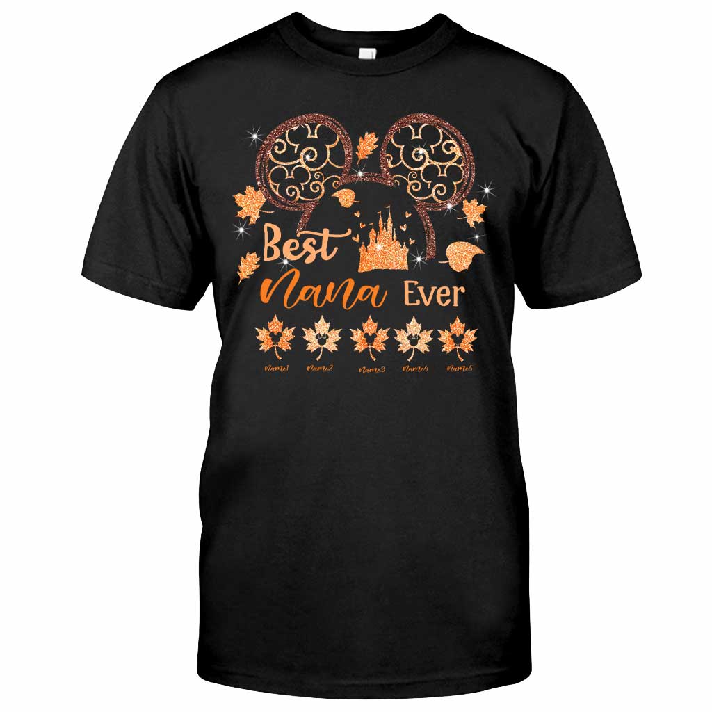 Personalized Best Nana Ever T-shirt & Hoodie Gift for Grandma T-shirt & Hoodie GradoCreations