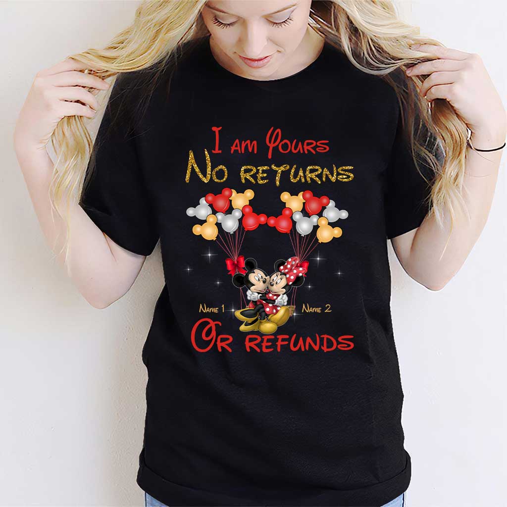 Personalized Couple T-Shirt & Hoodie with Custom Names Gift T-shirt & Hoodie GradoCreations