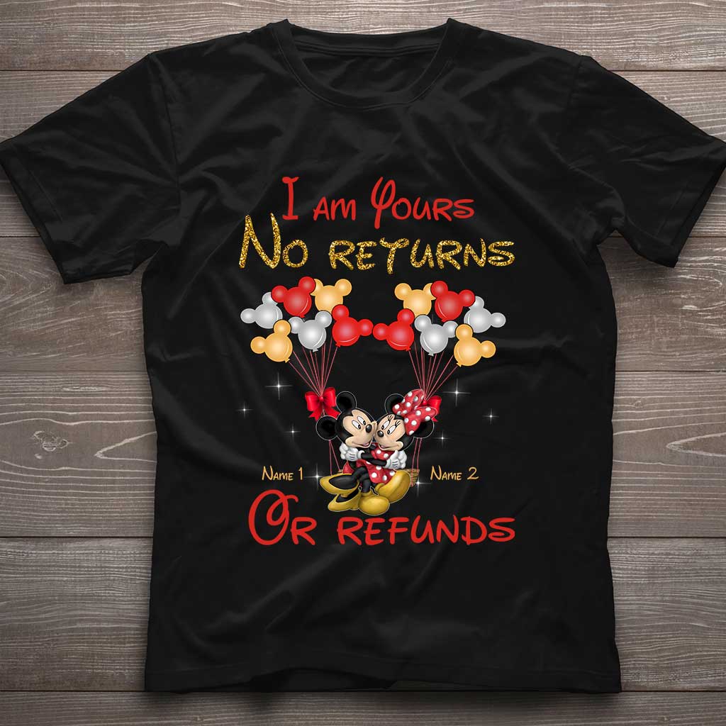 Personalized Couple T-Shirt & Hoodie with Custom Names Gift T-shirt & Hoodie GradoCreations