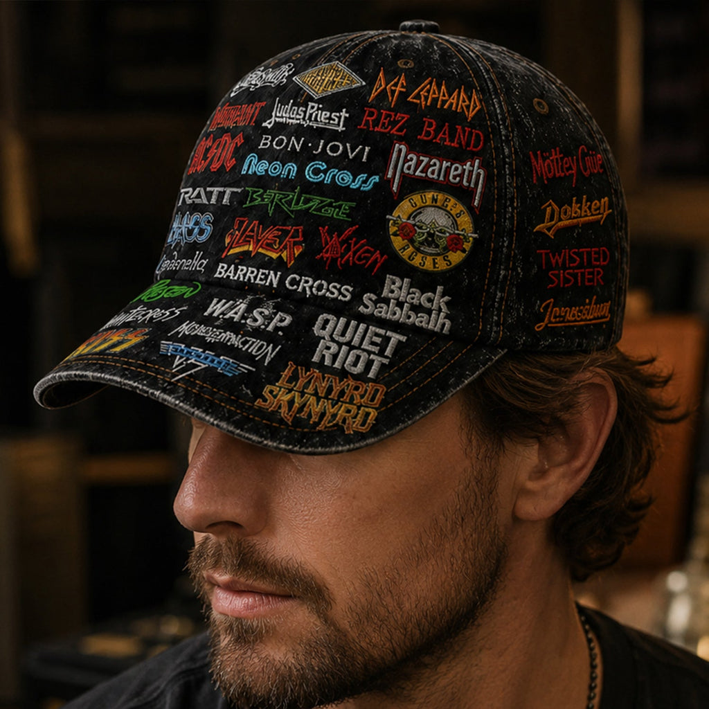 Personalized Classic Cap Legends Edition for Rock Lovers Classic Cap GradoCreations