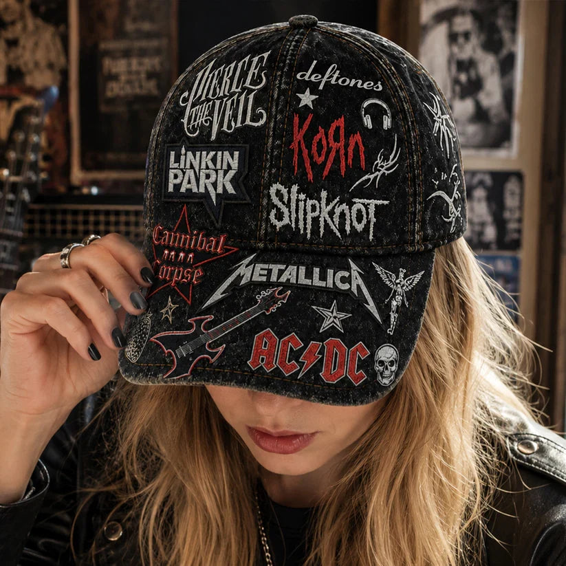 Personalized Classic Cap Rock Legends Edition Gift for Music Lovers Classic Cap GradoCreations
