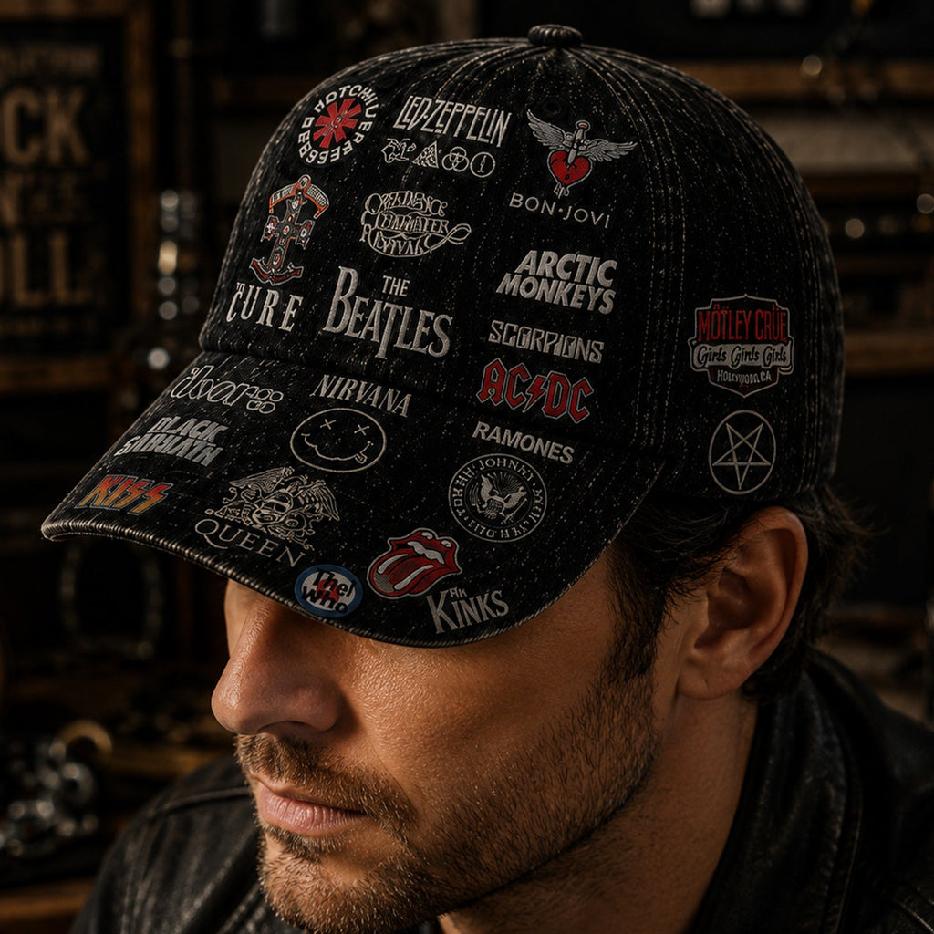 Personalized Classic Rock Cap with Legends Edition Design Classic Cap GradoCreations