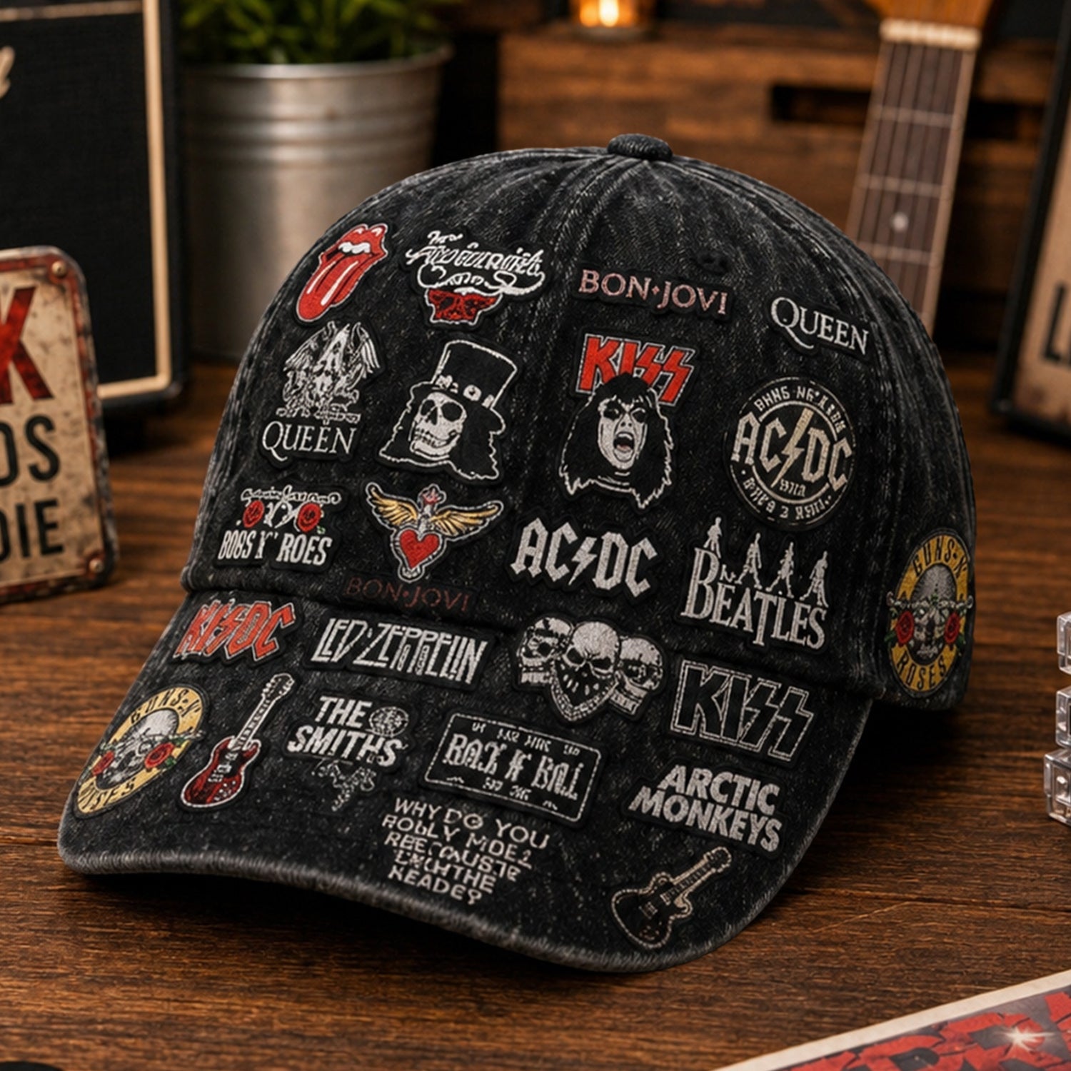 Personalized Classic Music Legends Edition Cap for Fans GradoCreations