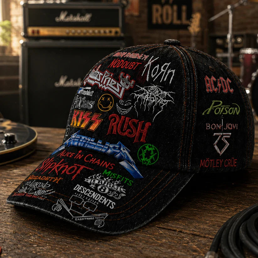 Personalized Classic Cap Rock Music Legends Edition Gift Classic Cap GradoCreations