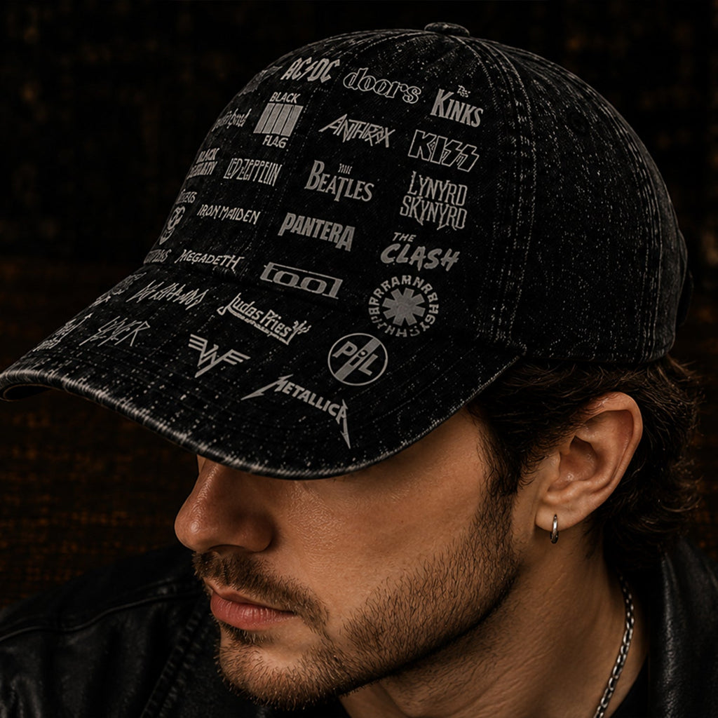 Personalized Classic Cap Legends Edition for Rock Music Lovers GradoCreations