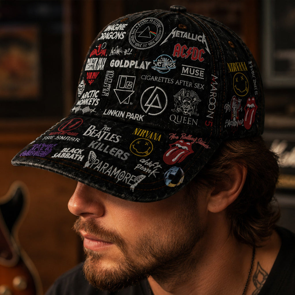 Classic Rock Music Cap Personalized Legends Edition Gift Classic Cap GradoCreations