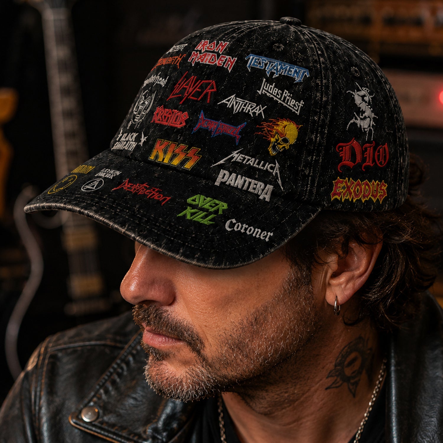 Personalized Classic Rock Cap – Legends Edition Gift for Music Lovers Classic Cap GradoCreations