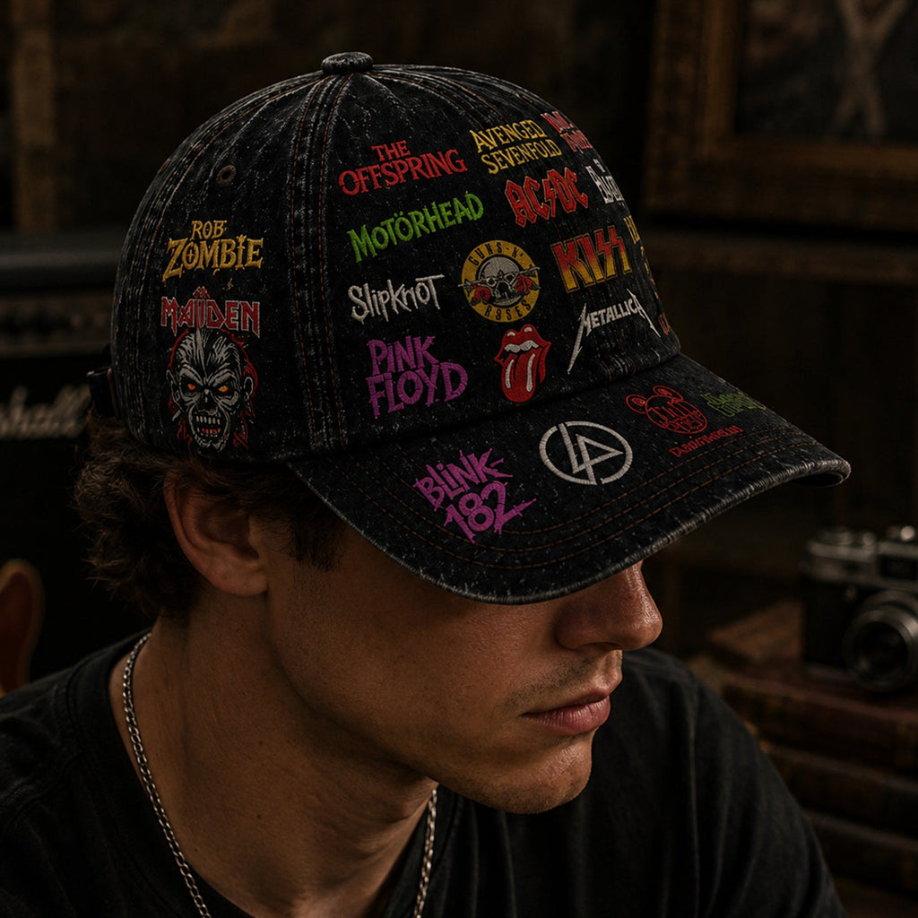 Personalized Classic Rock Cap Custom Name Legends Edition Gift GradoCreations
