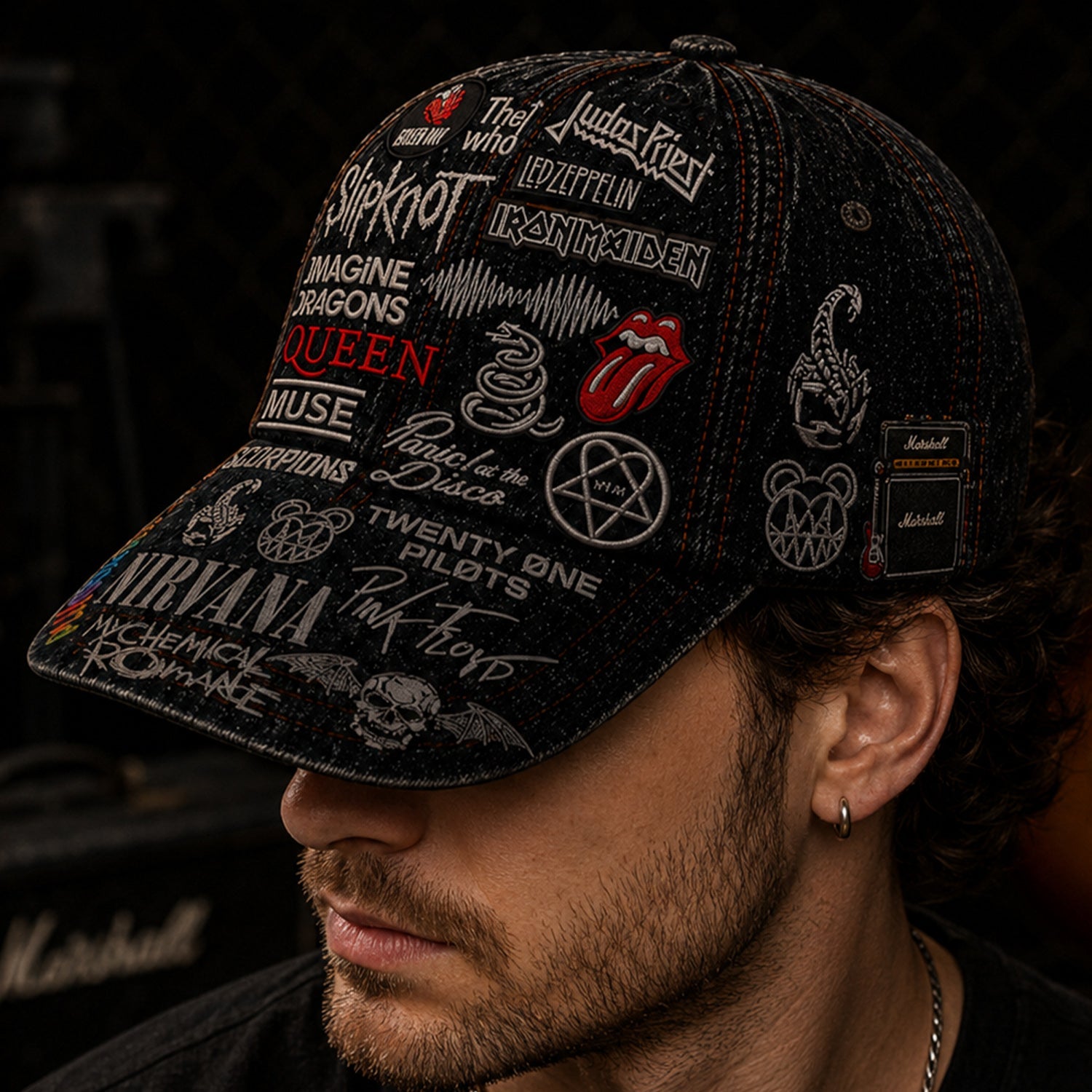 Personalized Rock Legends Edition Classic Cap Unique Music Gift Classic Cap GradoCreations
