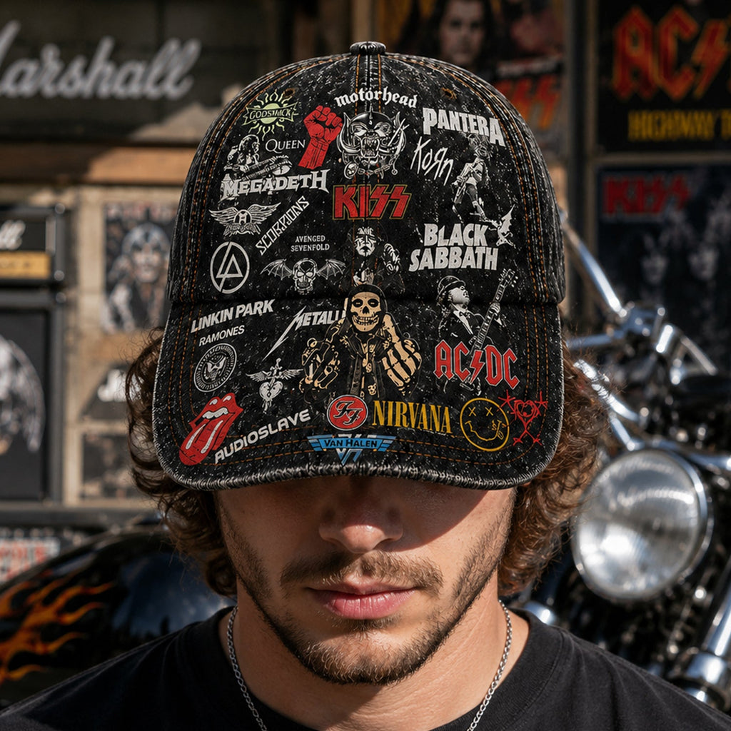Personalized Rock Legends Classic Cap Custom Name Gift GradoCreations
