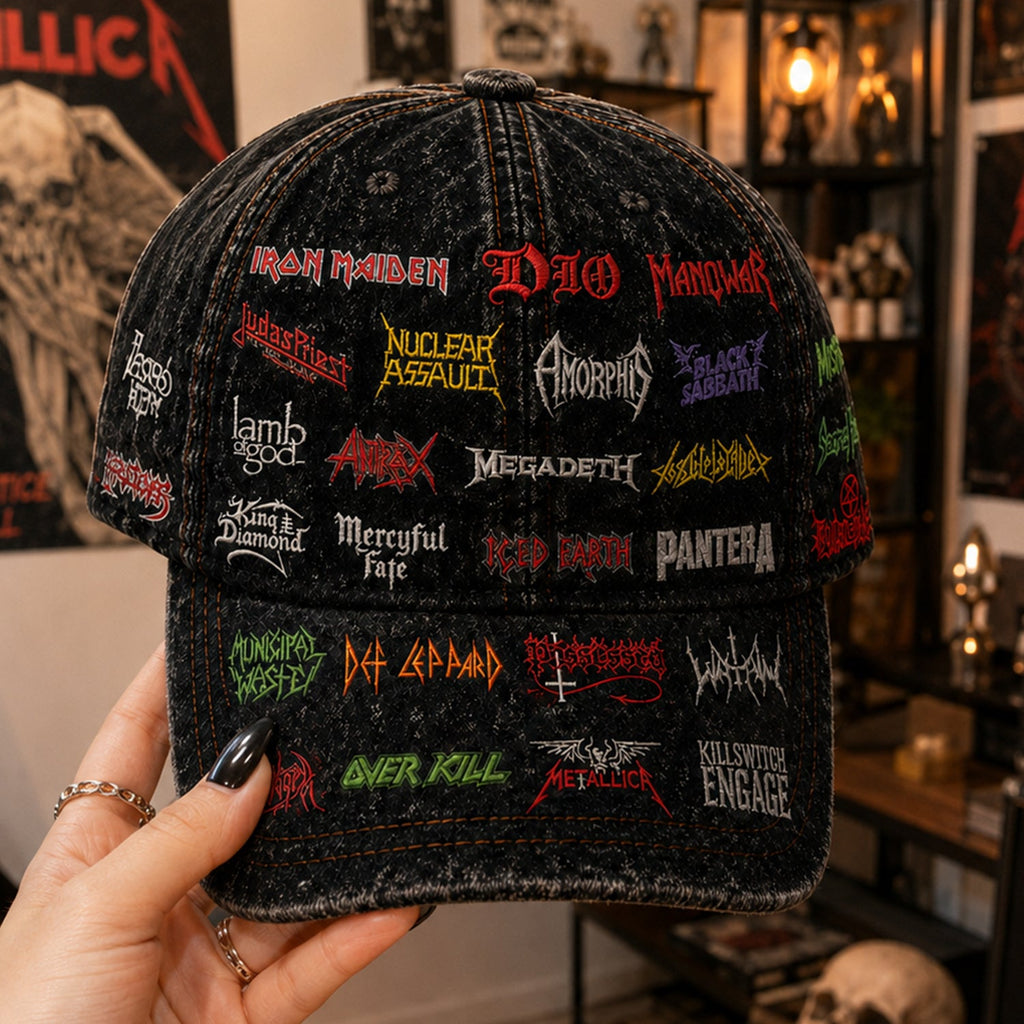 Custom Legends Edition Classic Cap for Rock Music Lovers GradoCreations